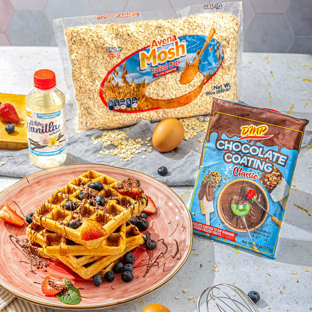 Oatmeal Waffles – De Mi Pais