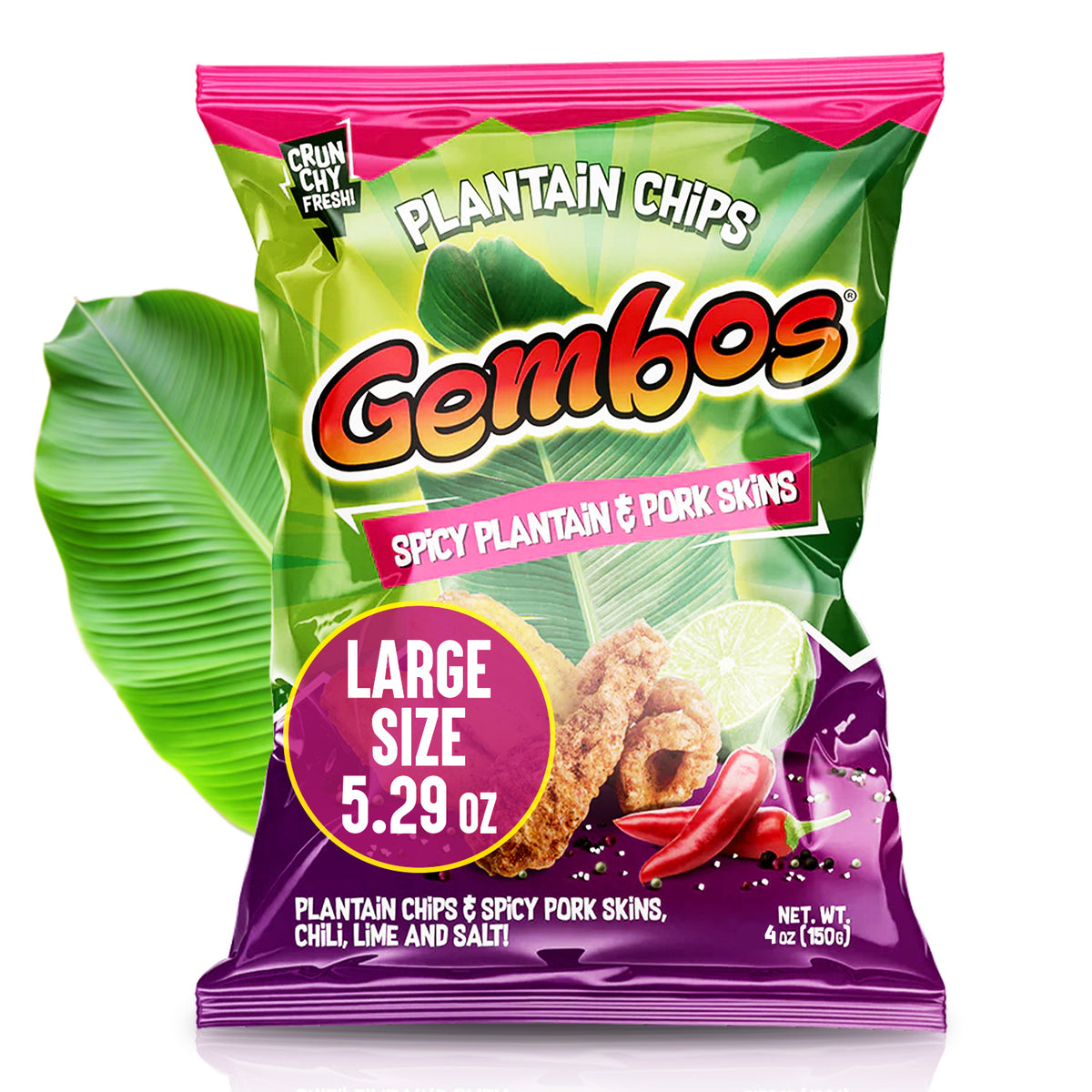 GEMBOS Plantain chips – De Mi Pais