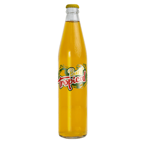 Burst Tropical Soda Glass: Banana 17.9 oz