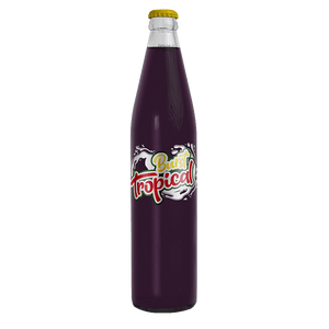 Burst Tropical Soda Glass: Grape 17.9 oz