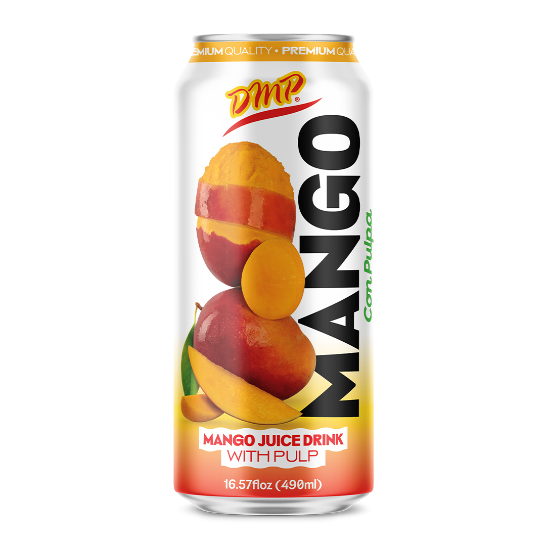 Mango Juice Drink with Pulp | Naturally Sweet Beverage, 16.57 Fl