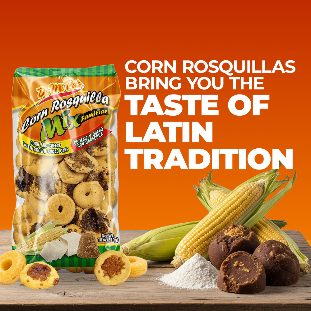 Aros de Maíz y Queso / Rosquilla de Maíz Mix Familiar