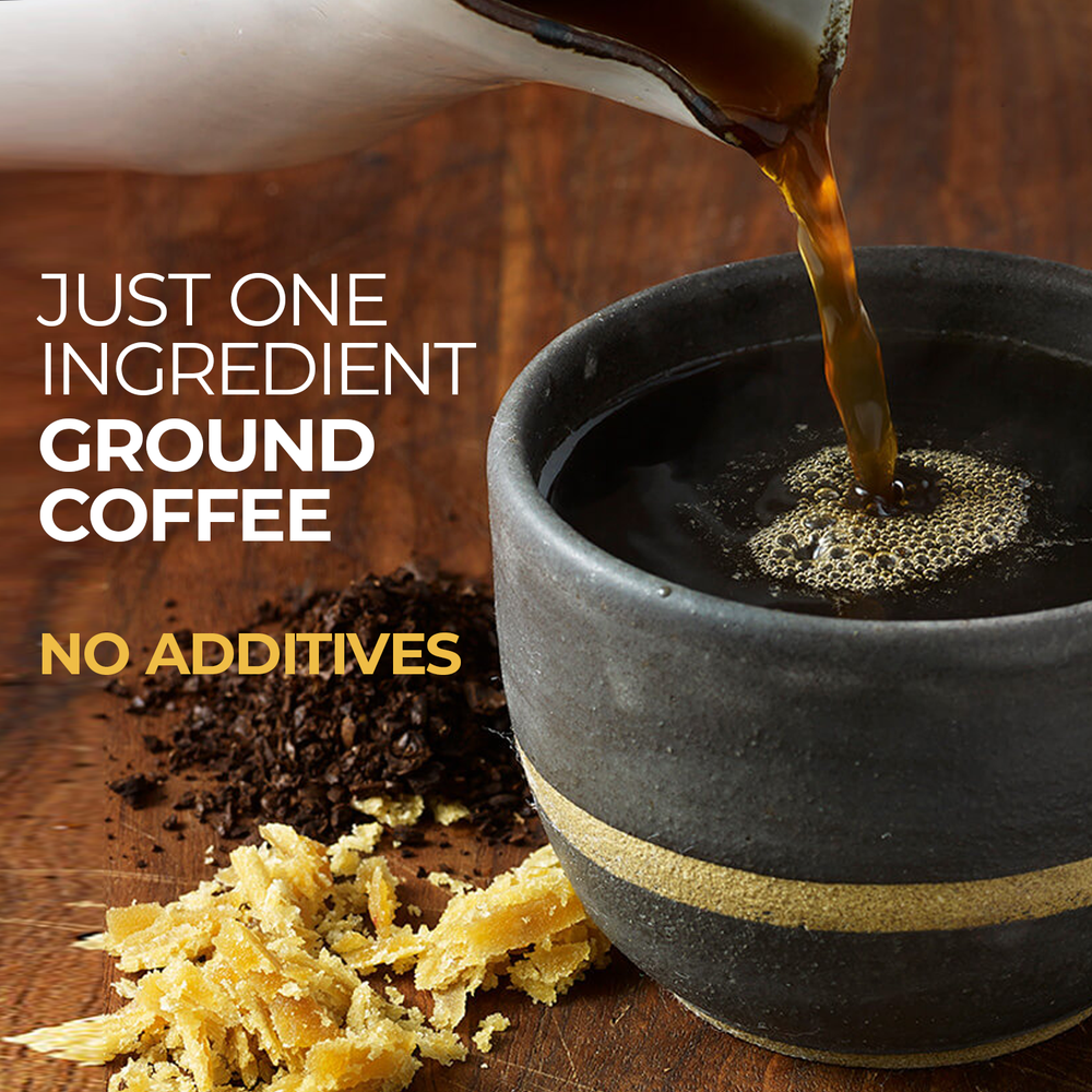 Mi cafe es ORO – Ground Coffee 100% Honduran Dark Roast | Ideal for Drip Coffee, Espresso, or French Press Brewing, 18 Oz