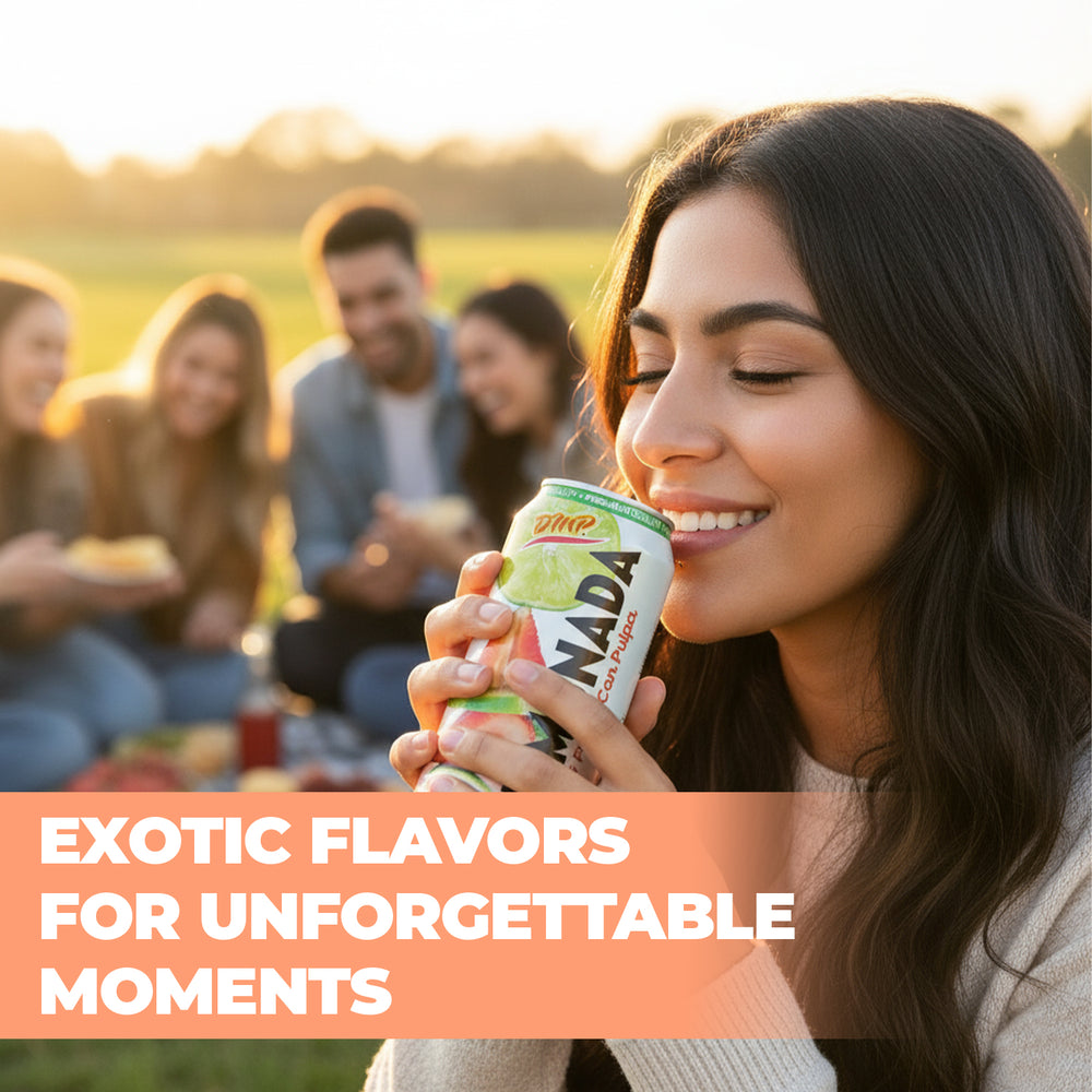 Tropical Classics Juice Pack – Mango, Pineapple, Passion Fruit, Coconut Water, Lemonade, Strawberry with Pulp, 16.5 Fl Oz, 6-Pack