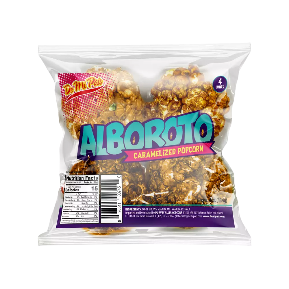 Alboroto / Caramelized Popcorn 4oz