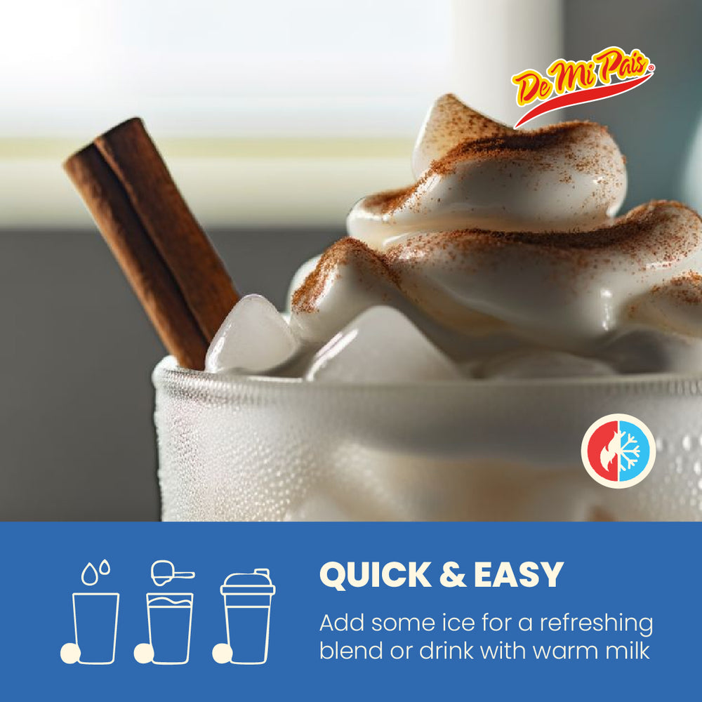 Orgeat Drink Mix, Horchata de Morro | Creamy Flavor, 12 Oz
