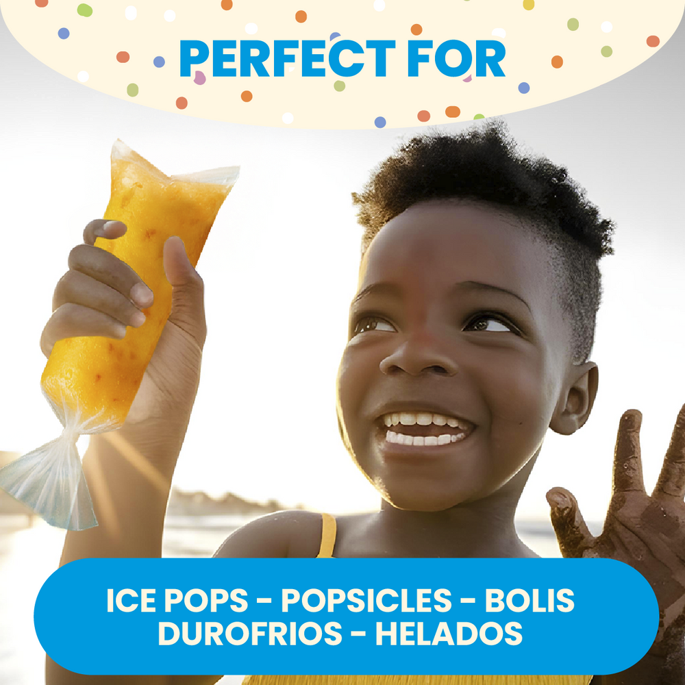Topogigios Ice Cream Bags, Bolsas para Helados | 100 Bags