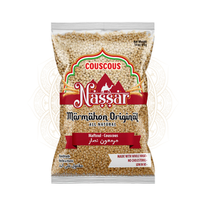 Couscous Marmahon Nassar | Handmade, 100% Whole Wheat, 14 Oz