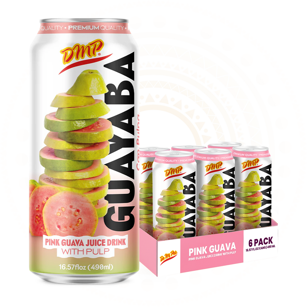 Guava Juice with Pulp | Fruit Beverage with Real Guayaba, Perfect for Drinks and Smoothies, 16.57 Fl Oz