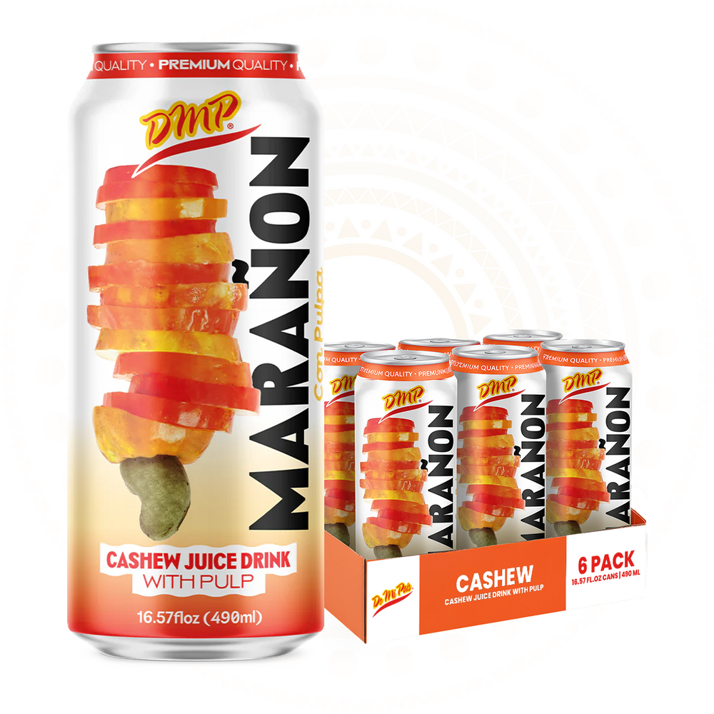 Cashew Juice with Pulp | Marañon Juice, Refreshing Fruit Beverage, 16.57 Fl Oz