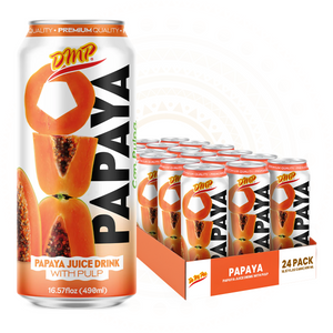 Papaya Juice with Pulp | Perfect Refreshment for Tropical Drinks, 16.57 Fl Oz
