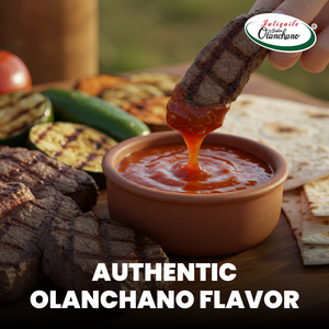 Jutiquile Sabor Olanchano | Mild Hot Sauce Aged with Jalapeño, 16.5 Fl Oz