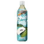 Chia Seed Drink Soursop / Bebida de Chia Guanábana 500mL
