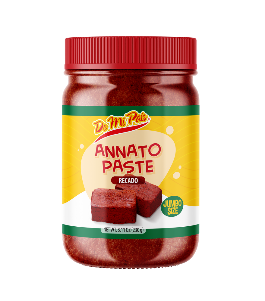 Annato Paste, Pasta Recado | Authentic Spice Blend, 8.11 Oz