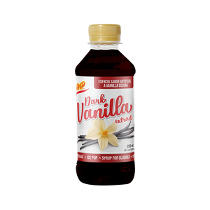 Dark Vanilla Flavored Extract / Esencia Sabor Artificial a Vainilla Oscura 8.5 fl.oz