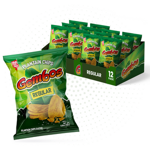 GEMBOS Chips de Plátano con Sal / Tajadas de Plátano con Sal