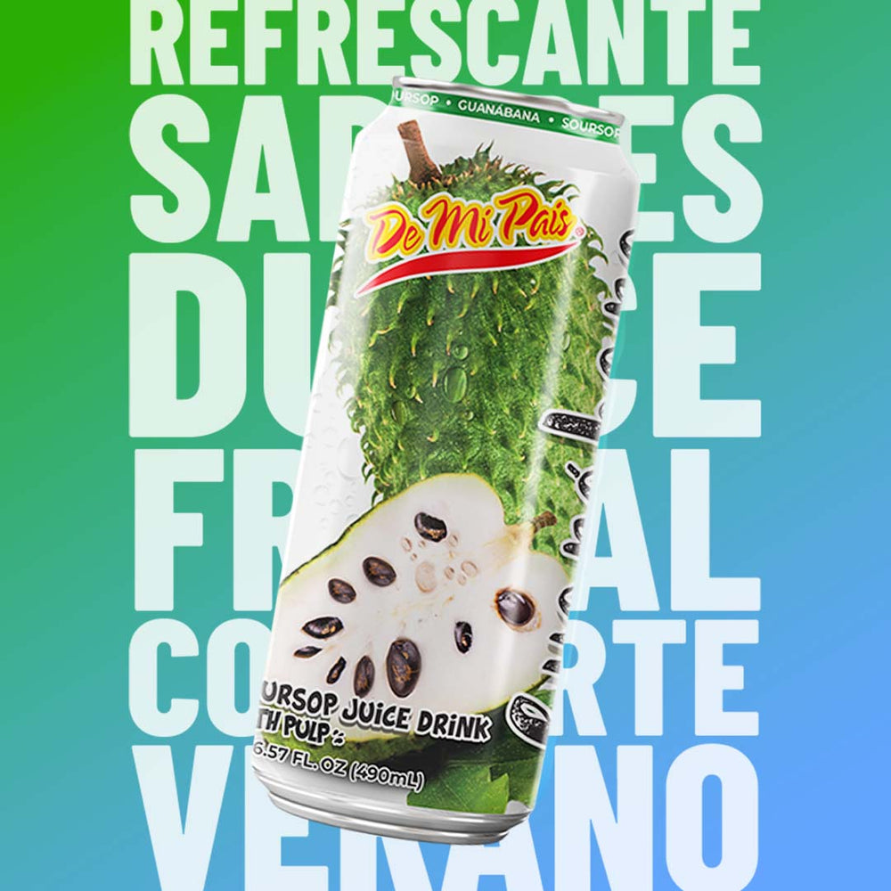 Canned Juice: Soursop / Jugos en Lata: Guanabana
