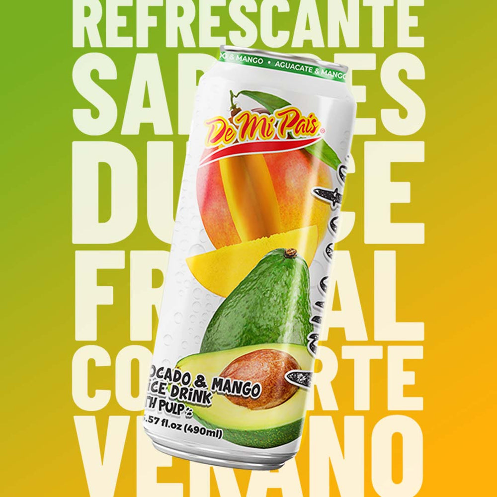 
            
                Load image into Gallery viewer, Canned Juice: Avocado with Mango / Jugos en Lata: Aguacate con Mango
            
        