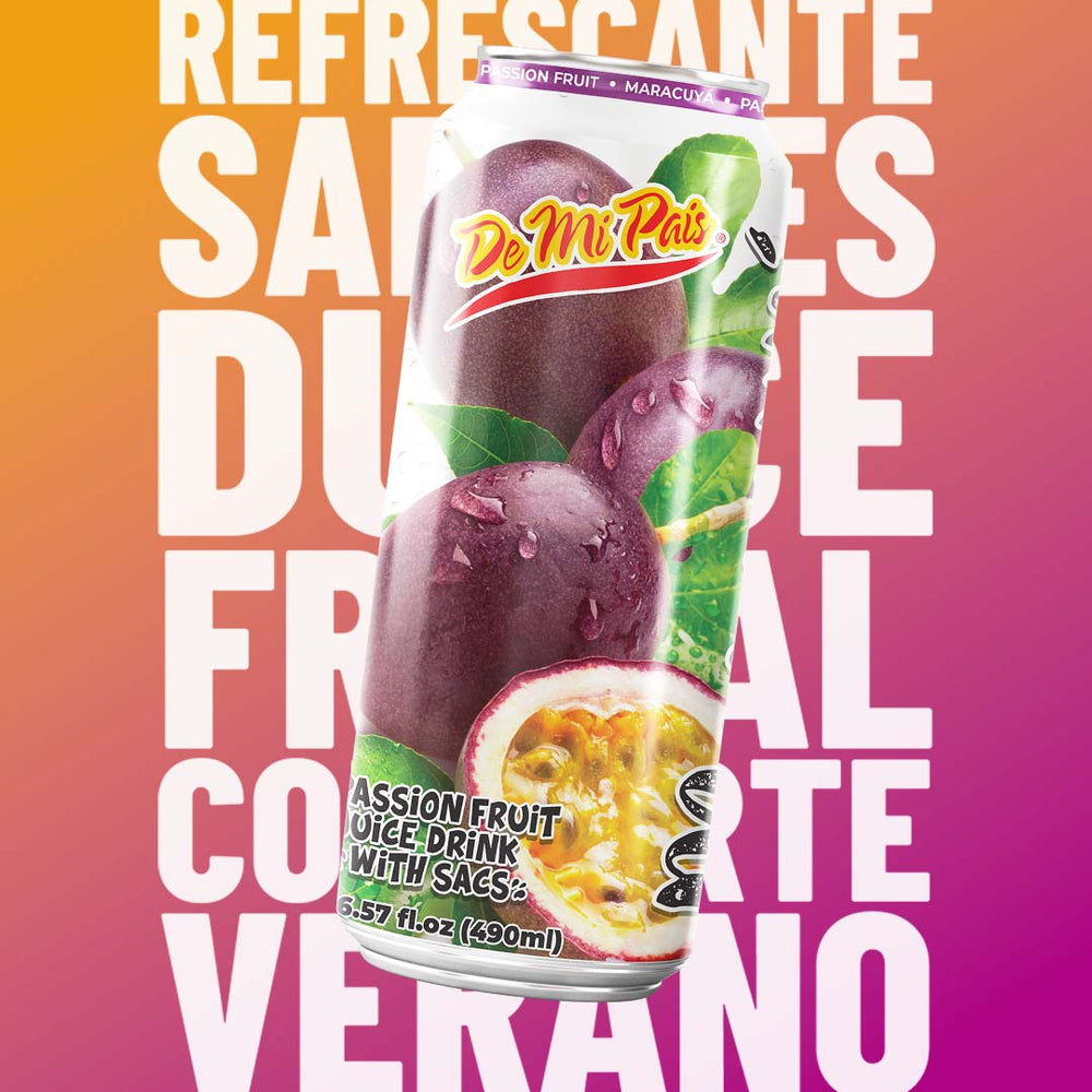 
            
                Load image into Gallery viewer, Canned Juice: Passion Fruit / Jugos en Lata: Maracuya
            
        