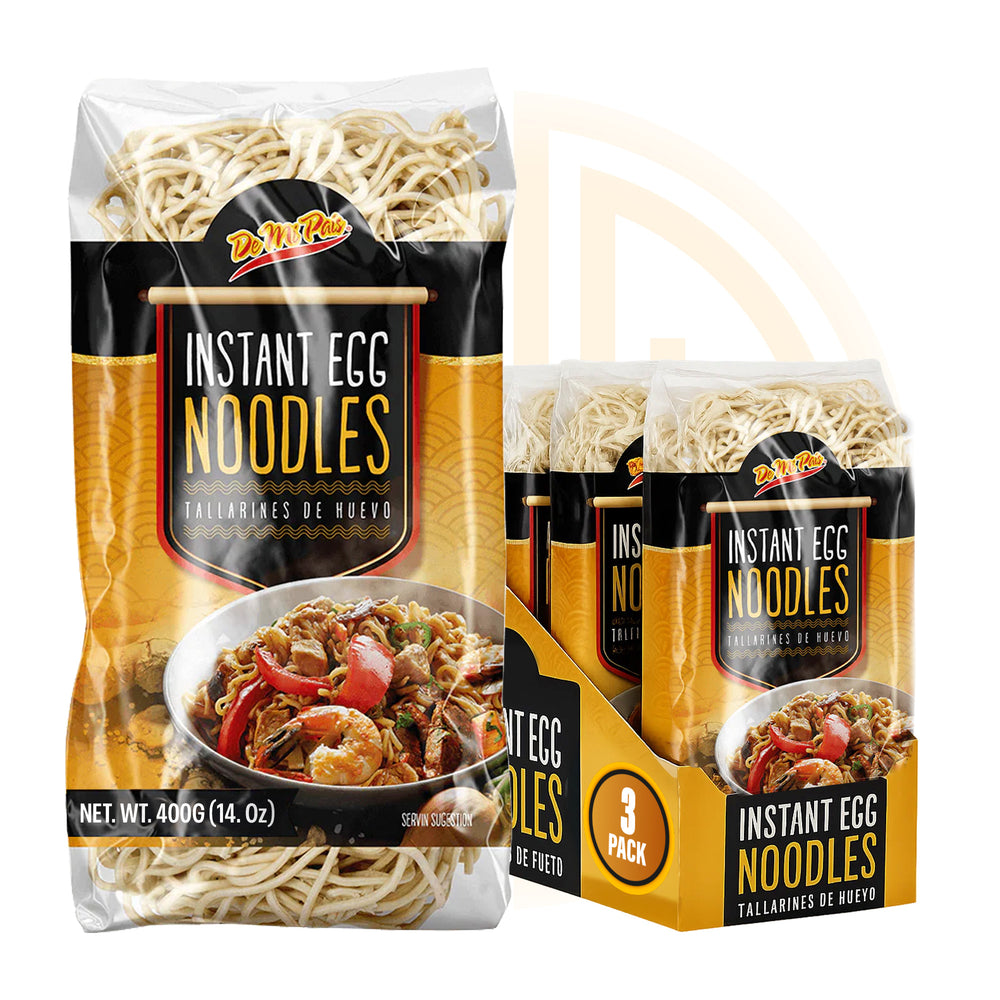 Traditional Instant Egg Noodles for Soup, Stir-Fry, Pasta or Ramen Recipes; Crafted in Cambodia