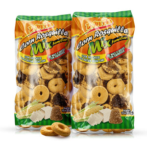 Aros de Maíz y Queso / Rosquilla de Maíz Mix Familiar
