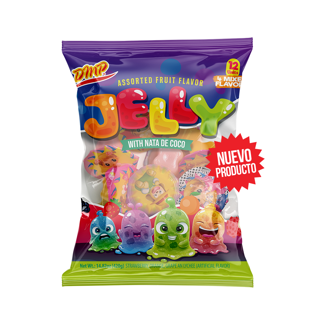 
            
                Load image into Gallery viewer, Jellies with Nata de Coco / Jelly Frutas con Nata de Coco 14.82oz
            
        