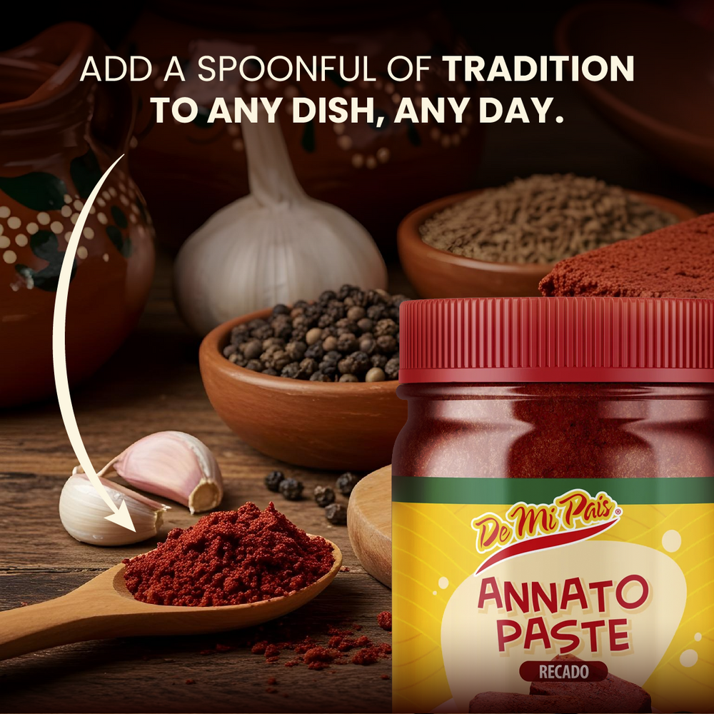 Annato Paste, Pasta Recado | Authentic Spice Blend, 16 Oz