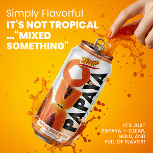 Papaya Juice with Pulp | Perfect Refreshment for Tropical Drinks, 16.57 Fl Oz