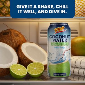 Agua Enlatada: Agua de Coco / Agua de Coco en Lata