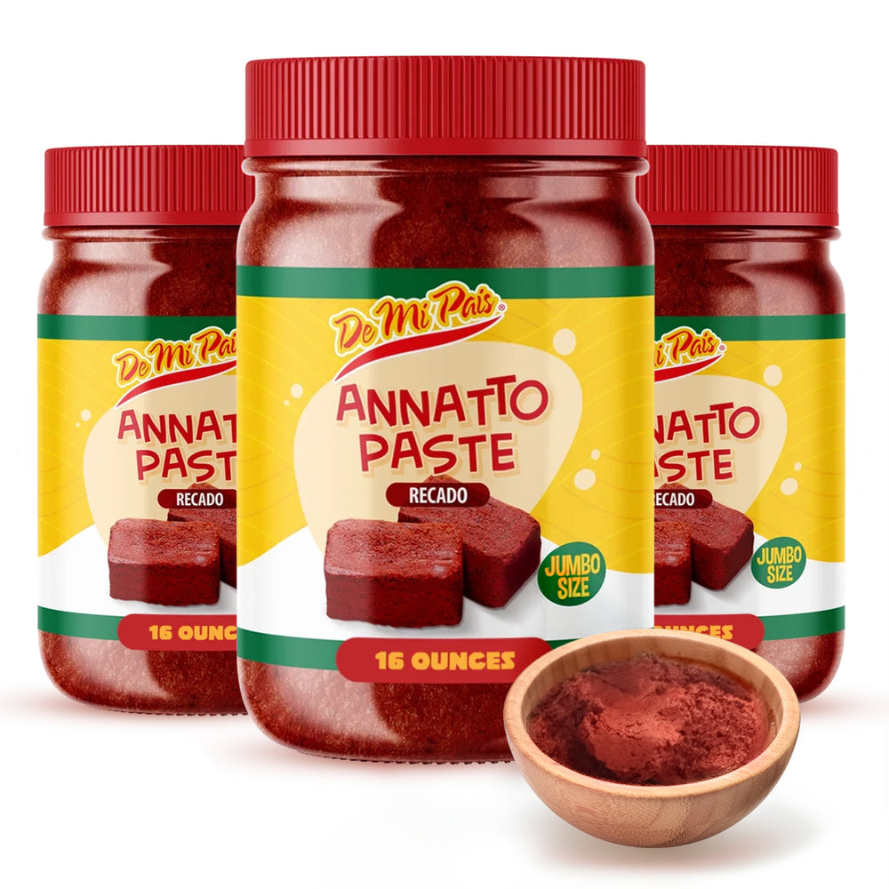 Annatto Paste, Pasta Recado | Authentic Spice Blend, 16 Oz