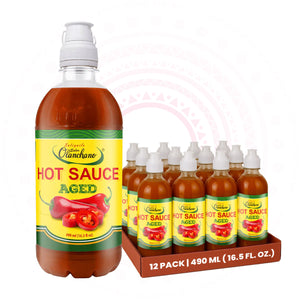 Jutiquile Sabor Olanchano | Mild Hot Sauce Aged with Jalapeño, 16.5 Fl Oz