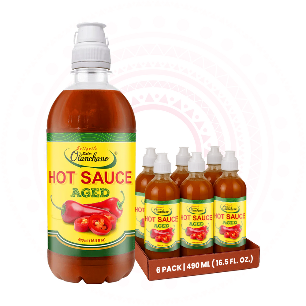 Jutiquile Sabor Olanchano | Mild Hot Sauce Aged with Jalapeño, 16.5 Fl Oz