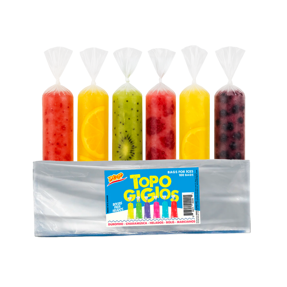 Topogigios Ice Cream Bags, Bolsas para Helados | 100 Bags