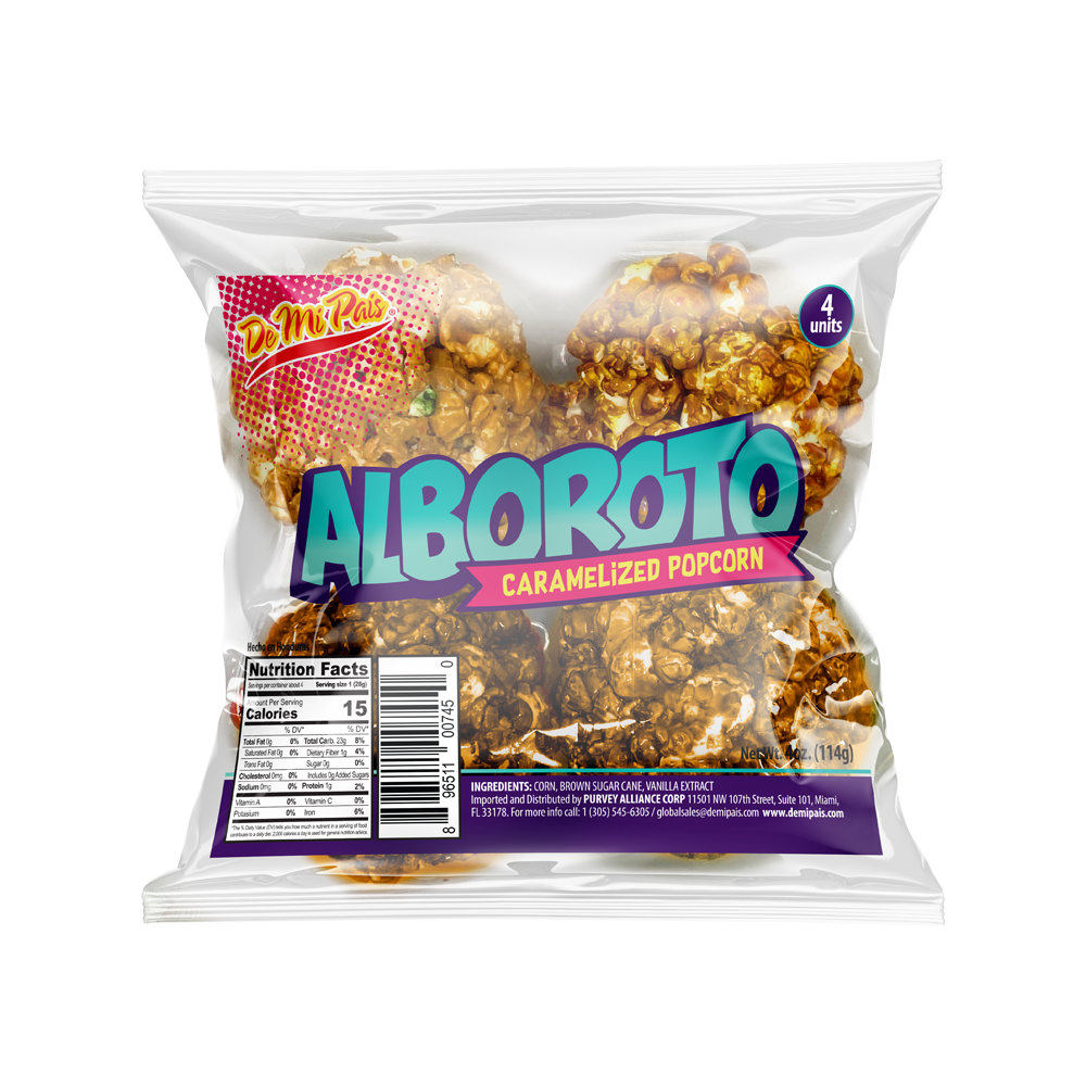 Alboroto / Caramelized Popcorn 4oz