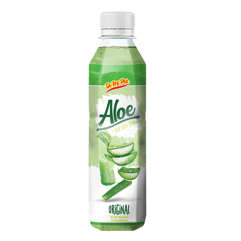 Aloe Vera Drink Original 16.9 fl.oz De Mi Pais