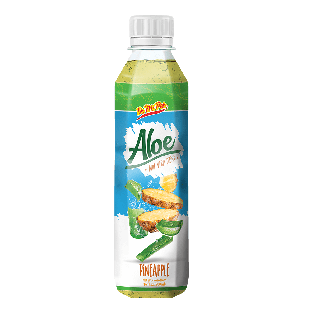 Aloe Vera Drink: Piña/Pineapple 16.9 fl.oz