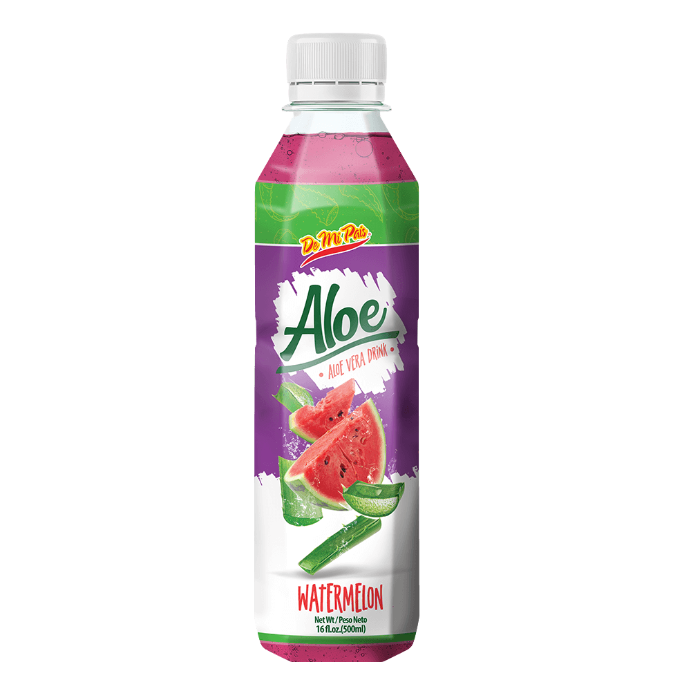 Aloe Vera Drink: Sandia/Watermelon 16.9 fl.oz