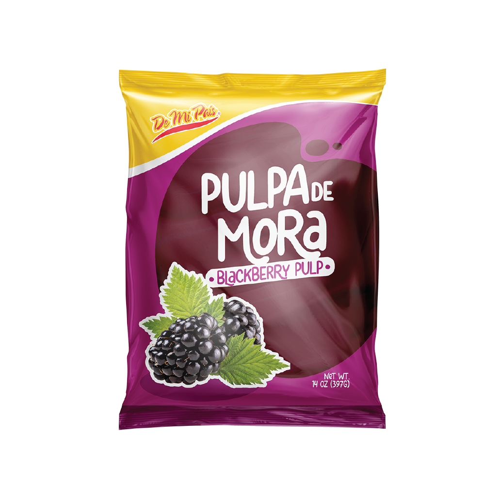 Pulpa de Mora / Blackberry Pulp 14 oz