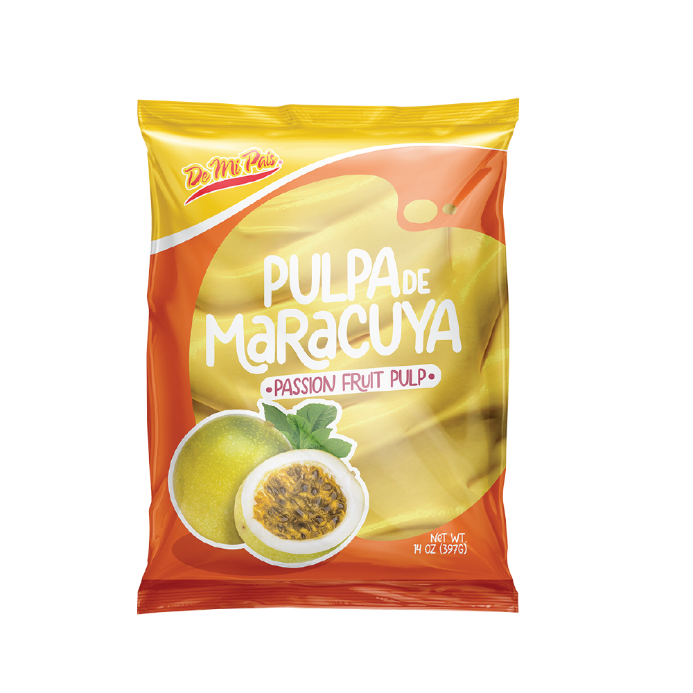 Pulpa de Maracuya / Passion fruit Pulp 14 oz