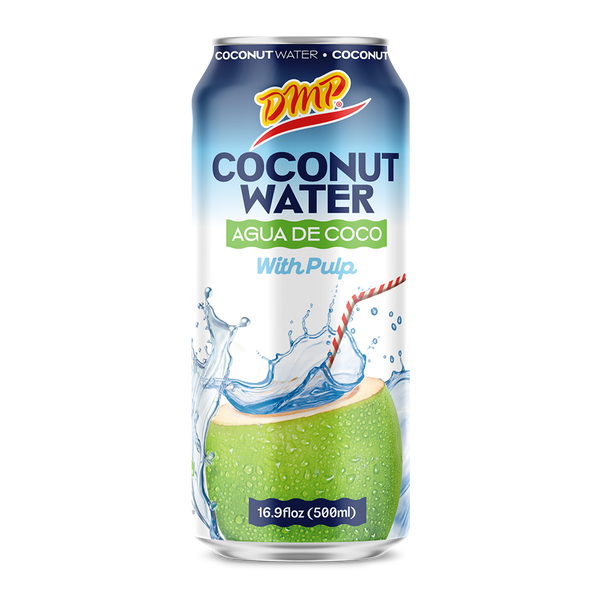 COCO DEAL - coconuts Coco Drop Coconut Water with Pulp (Can) | AMERICAN DROP | 24