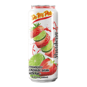 Canned Juice: Strawberry Lemonade / Jugos en Lata: Limonada de Fresa