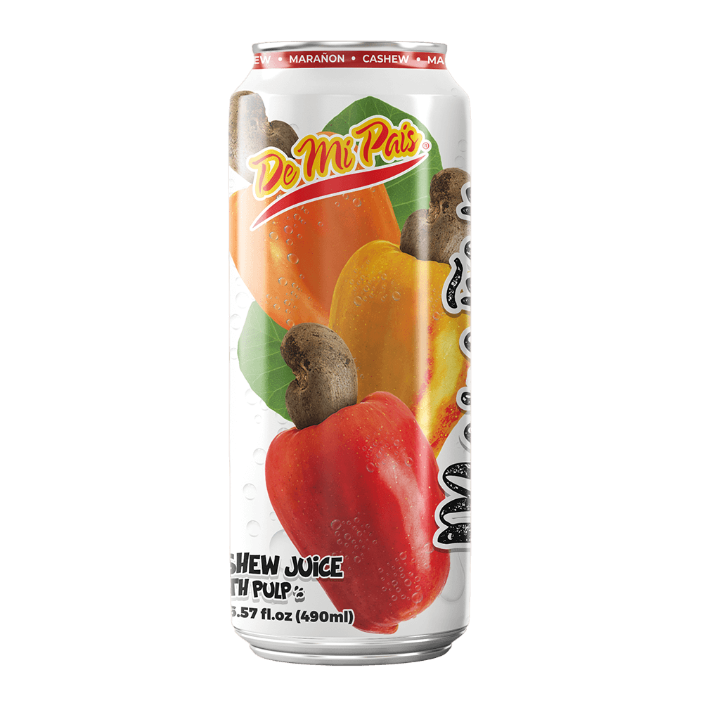 Canned Juice: Cashew / Jugos en Lata: Marañon