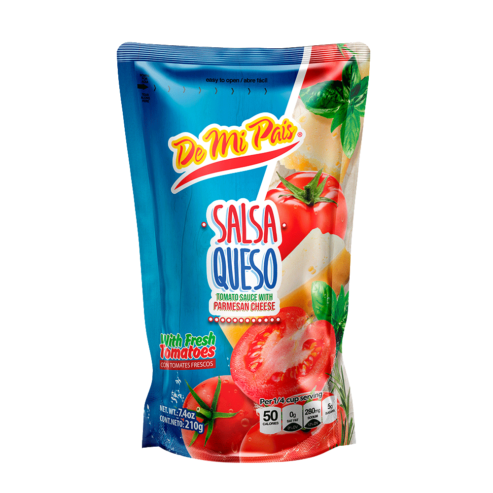 Salsa Tomate y Queso / Tomato and Cheese Sauce 7.4oz – De Mi Pais