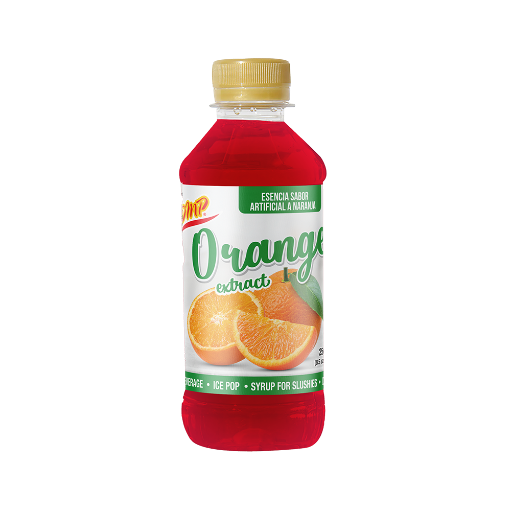 Orange Flavored Extract / Esencia Sabor Artificial a Naranja 8.5 fl.oz