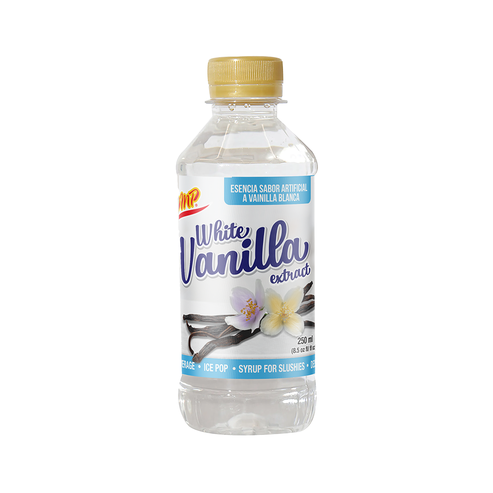 Clear Vanilla Flavored Extract / Esencia Sabor Artificial a Vainilla Clara 8.5 fl.oz