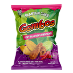 GEMBOS Plantain chips with Pork skins / Tajadas de plátano y Chicharrón