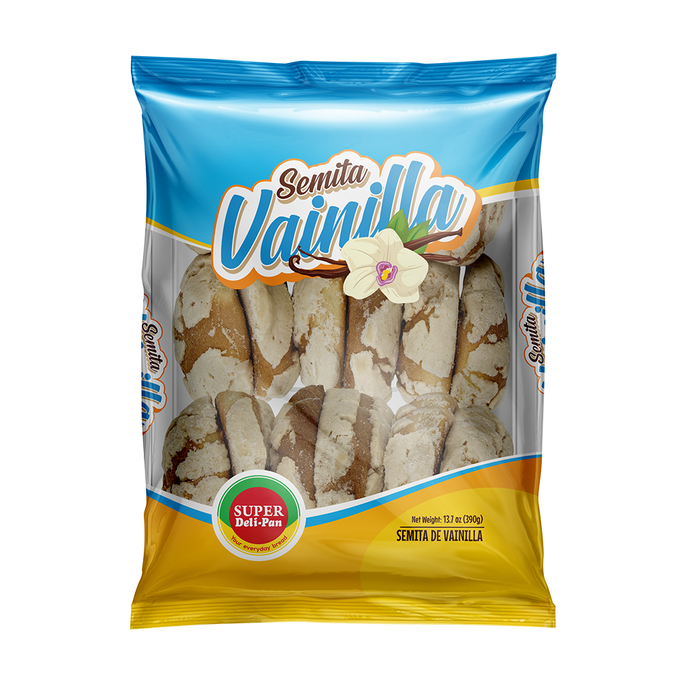 Sweet Vanilla Bread/Semita de Vainilla
